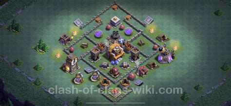 Top Builder Hall Level 5 Anti 3 Stars Base With Link Clash Of Clans Bh5 Copy 17