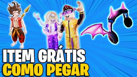 Como Pegar Os Novos Itens Gratis No Roblox Luobu Festival De Costumes