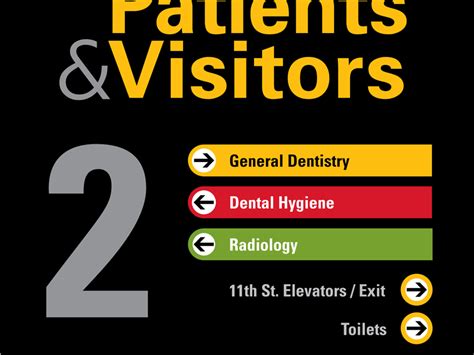 VCU Dental School Signage – Maps, Signage & Graphic Design