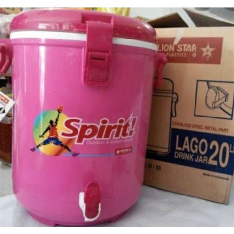 Jual Drink Jar Tempat Air Minum Tahan Panas Dingin 20 Liter Lion Star