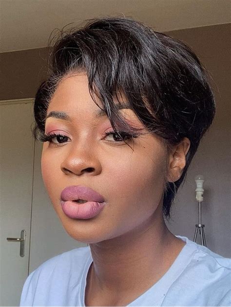 X Lace Frontal Pixie Cut Short Hair Wig Virgin Brazilian Hair Short