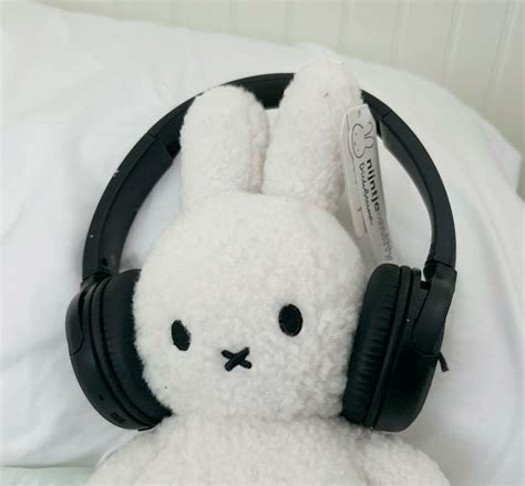 Miffyy In 2024 Cute Headphones Miffy Cute Stuffed Animals