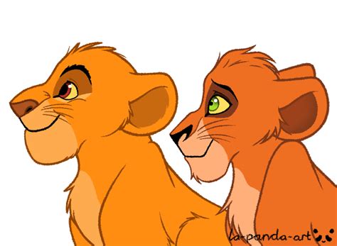 Young Mufasa and Scar by la-panda-art on DeviantArt