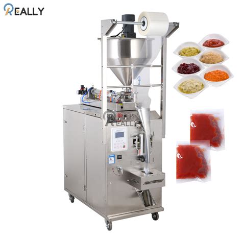 Oem Multi Function Vertical Paste Packaging Machine Small Automatic