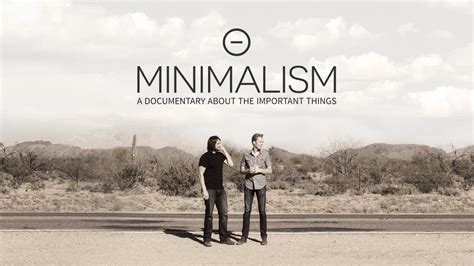 minimalism  wake  call  consumers
