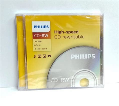 Philips CD RW Rewritable Memory Size 700 Mb At Rs 55 Piece In Chennai