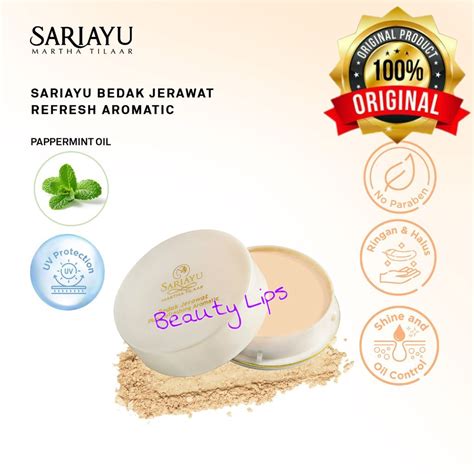 Sariayu Bedak Jerawat Refreshing Aromatic Gr Kuning Langsat Natural