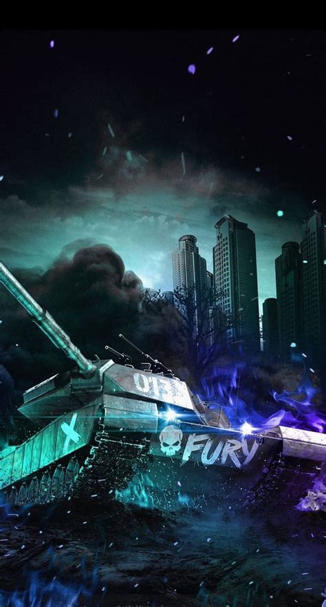 Fury Tank Movie Wallpaper