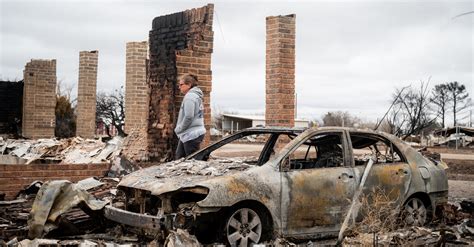 Dry Windy Weather Could Spread Texas Wildfires Through Panhandle And Oklahoma The New York Times