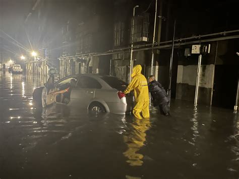 【纪检监察人·镜头】暴雨突袭 纪检监察力量赴一线