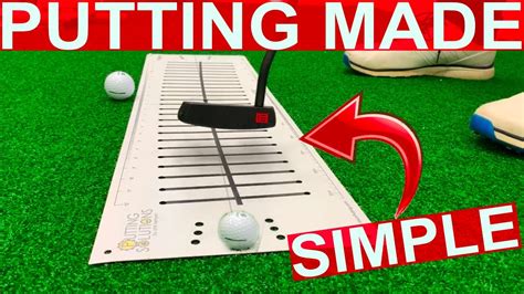 How To Hole More Putts Golf Training Aid Review Youtube