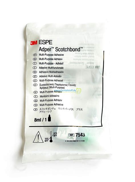 M Espe Adper Scotchbond Multi Purpose Adh Siv Ml Dentalstoff