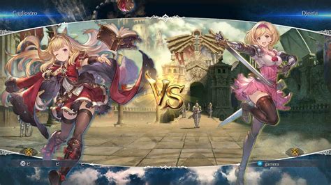 GBVSR High Level Gameplay Pipipi Cagliostro VS Gamera Djeeta YouTube