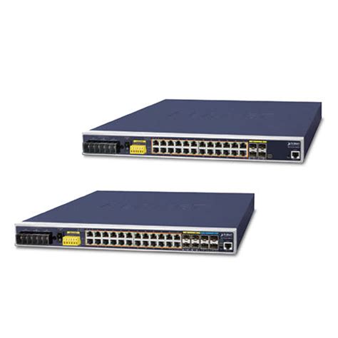 Black Igs-6325 Rack Mount Poe Series Industrial L3 24 Port Managed ...