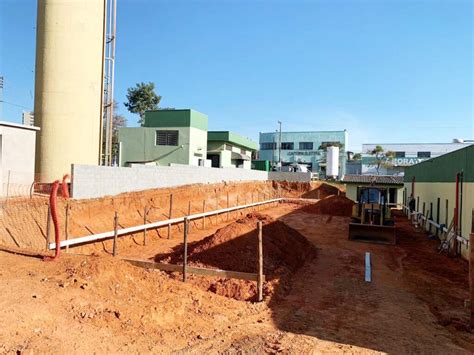 Avança a construção do prédio que vai abrigar a nova UTI do Hospital