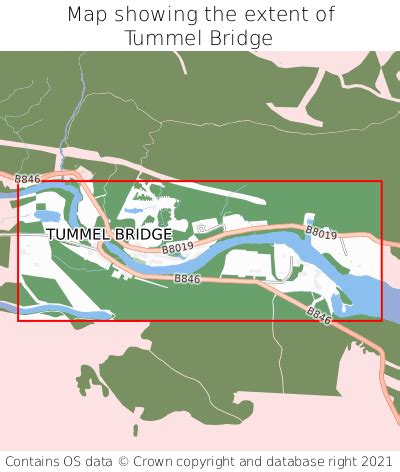 Where is Tummel Bridge? Tummel Bridge on a map