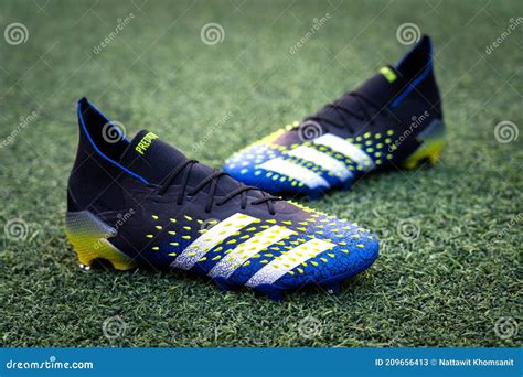 Adidas Predator Freak, New Football Boots in 2021. Editorial Stock Photo - Image of black ...