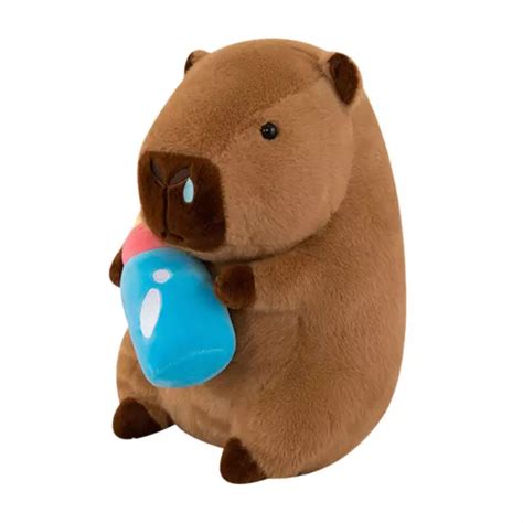 Peluche Capybara Poup E En Peluche Jouet Capybara Peluche Pour