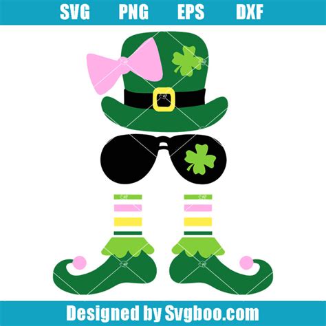 St Patricks Day Rainbow Svg Boho Rainbow Svg Shamrock