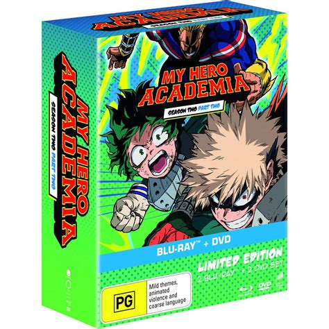 My Hero Academia Season Part Blu Ray Big W