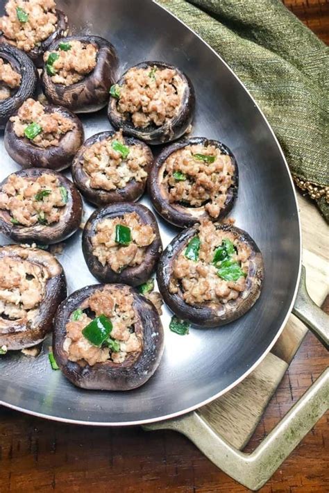 Healthy Stuffed Portobello Mushroom Recipes Recipe Stuffed