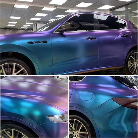 Amazon Atmomo Purple To Charm Blue Matte Chameleon Vinyl Wrap