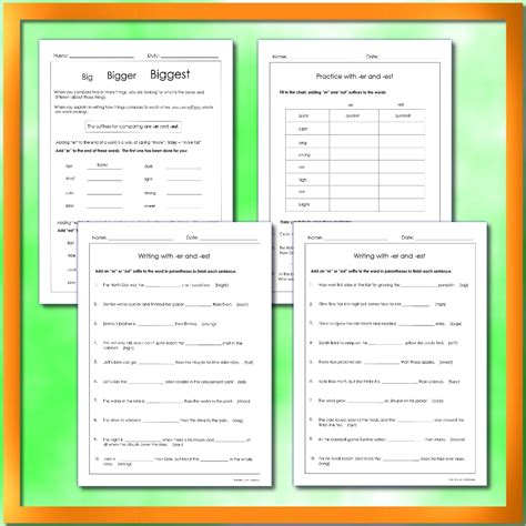 Grammar Grade 3 BUNDLE 71 Worksheets Nouns Verbs Sentences