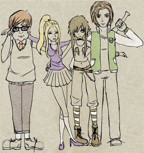 High School Cliques by lilclone-riku on DeviantArt