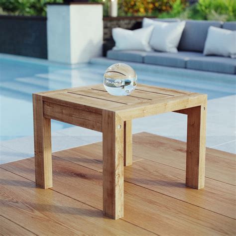 Modterior :: Outdoor :: Side Tables :: Upland Outdoor Patio Wood Side ...