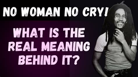 Bob Marley No Woman No Cry Song Meaning | MishMash Song Analysis. - YouTube