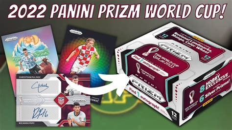 Once Every Years Panini Prizm Fifa World Cup Qatar Hobby Box