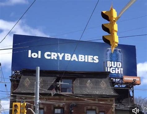 Fact Check: Is the lol crybabies Bud Light Billboard real? Advertising ...