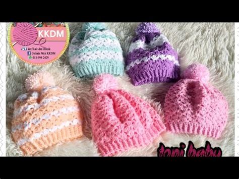 Crochet New Born Set Beanie Topi Kait Part1 By WANKKDM YouTube