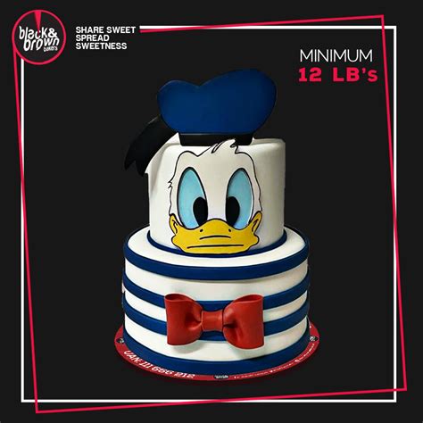 Donald Duck Cake – Black & Brown Bakers