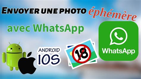 Envoyer Une Photo Ph M Re Avec Whatsapp Youtube