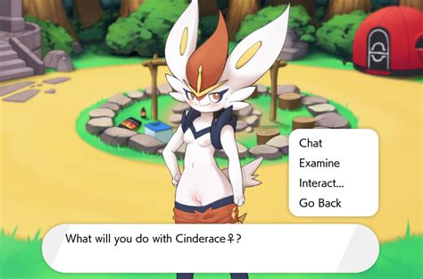 Rule 34 Cinderace Female Female Cinderace Furry Naked Nintendo Pocket Campfire Pokémon