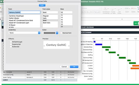 Crie Um Gráfico De Gantt Em Excel Instruções E Tutorial Smartsheet