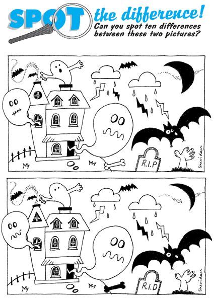 Looking For Puzzles For Your Print Publication Halloween Worksheets