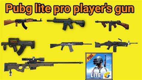 BEST GUN IN PUBG MOBILE LITE TOP DAMAGE GUN SOM GAMING YouTube