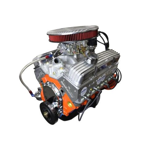 Blueprint Engines Gm 383 Ci 436 Hp Dressed Stroker Long Block Crate Engine Bp38318ctcv