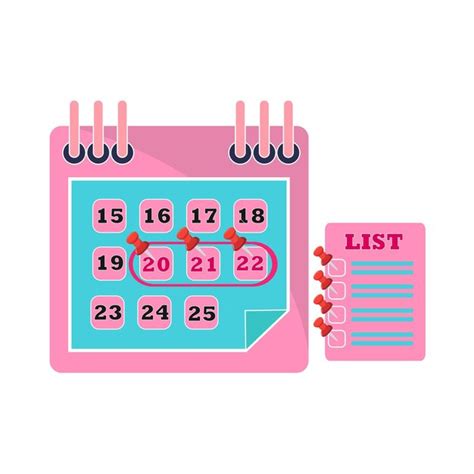 Premium Vector Illustration Of Calendar Date