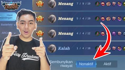 Cara Menyembunyikan Hasil Pertandingan Mobile Legends Youtube