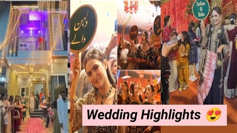 Iqreeb Wedding Highlights Iqra Emotional Moment Sistrology Iqreeb Maham Iqrabarat Youtube