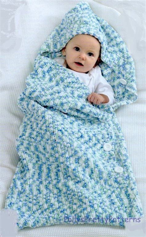 Pdf Knitting Pattern Babies Sleeping Bagsackcocoon Etsy