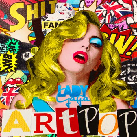 Lady Gaga Artpop Cover Background