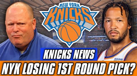 Report Ny Knicks Losing St Round Pick For Jalen Brunson Tampering