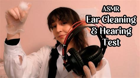 ⭐asmr Detailed Hearing Test And Ear Cleaning 👂 Binaural Soft Spoken