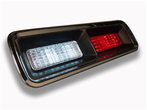 1967 68 Chevy Camaro Non Rs Sequential Led Taillight Panel Kit Wled Reverse Redline Lumtronix