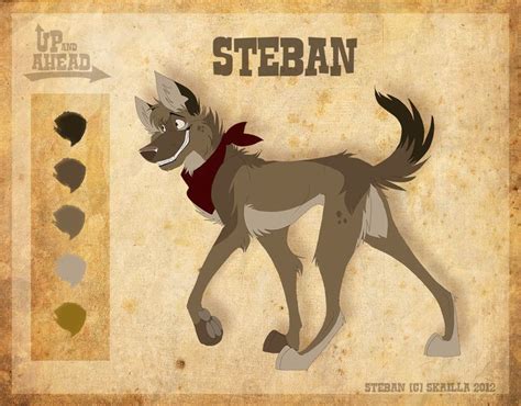 Steban Character Sheet Canine Drawing Animal Drawings Animated