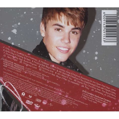 Justin Bieber Under The Mistletoe Cd Dvd Deluxe Edition Cd